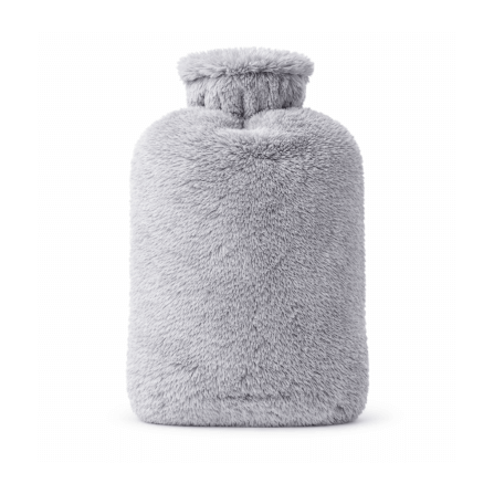 กระเป๋าน้ำร้อน พร้อมปลอกผ้านุ่ม ขนาด 2000 ML ABLOOM สีเทา_0